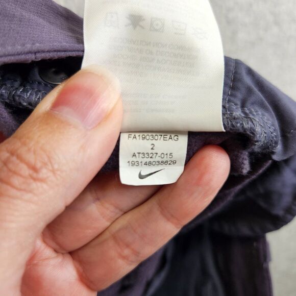 Nike Golf Pants Womens 2 Purple Slim Leg Water Resistant Nylon Repel AT3327-015 - Picture 9 of 16